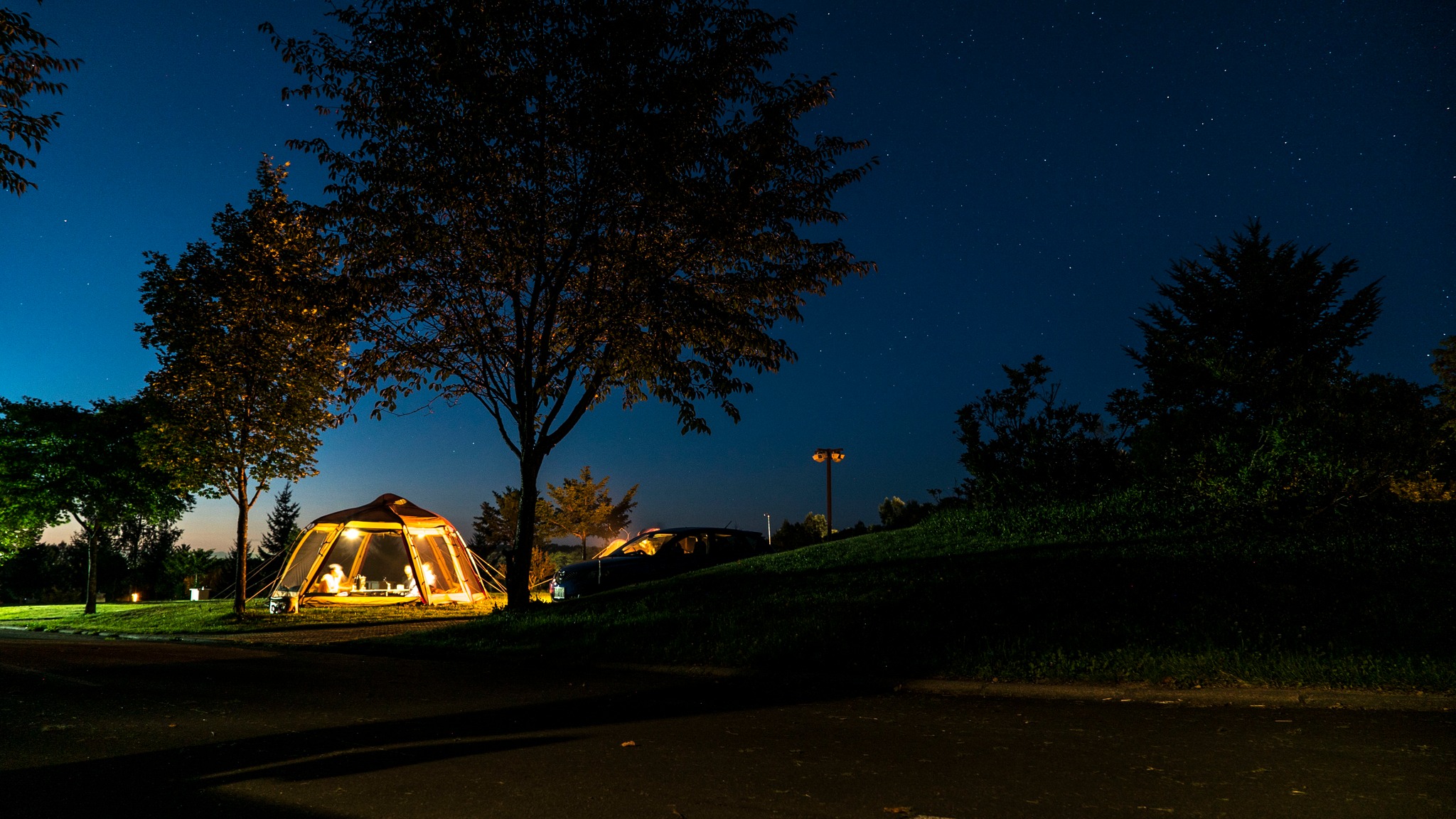 ひがしかぐら森林公園キャンプ場