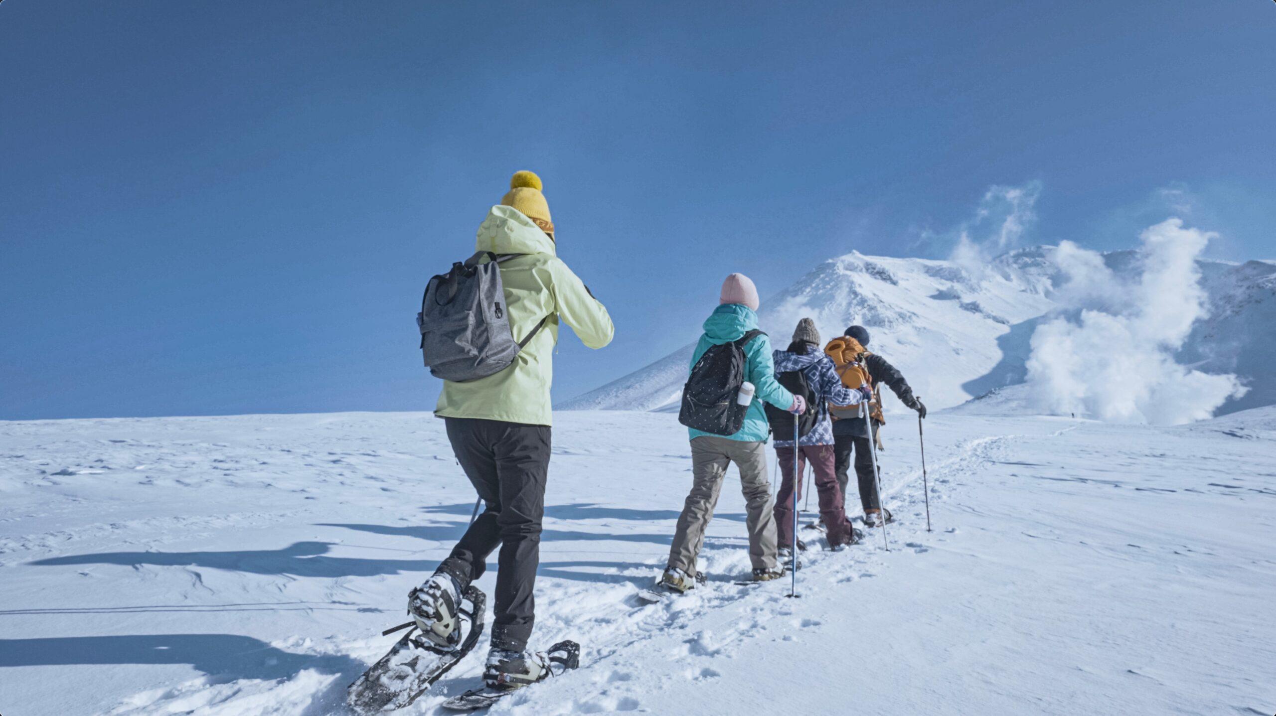 【Daisetsuzan – Asahidake】Snowshoe hiking guided tour