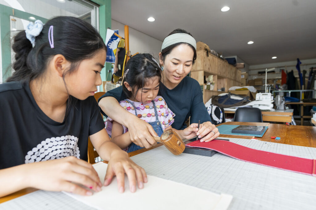 【旭川・クラフト体験】帆布生地で作るオリジナルサコッシュ