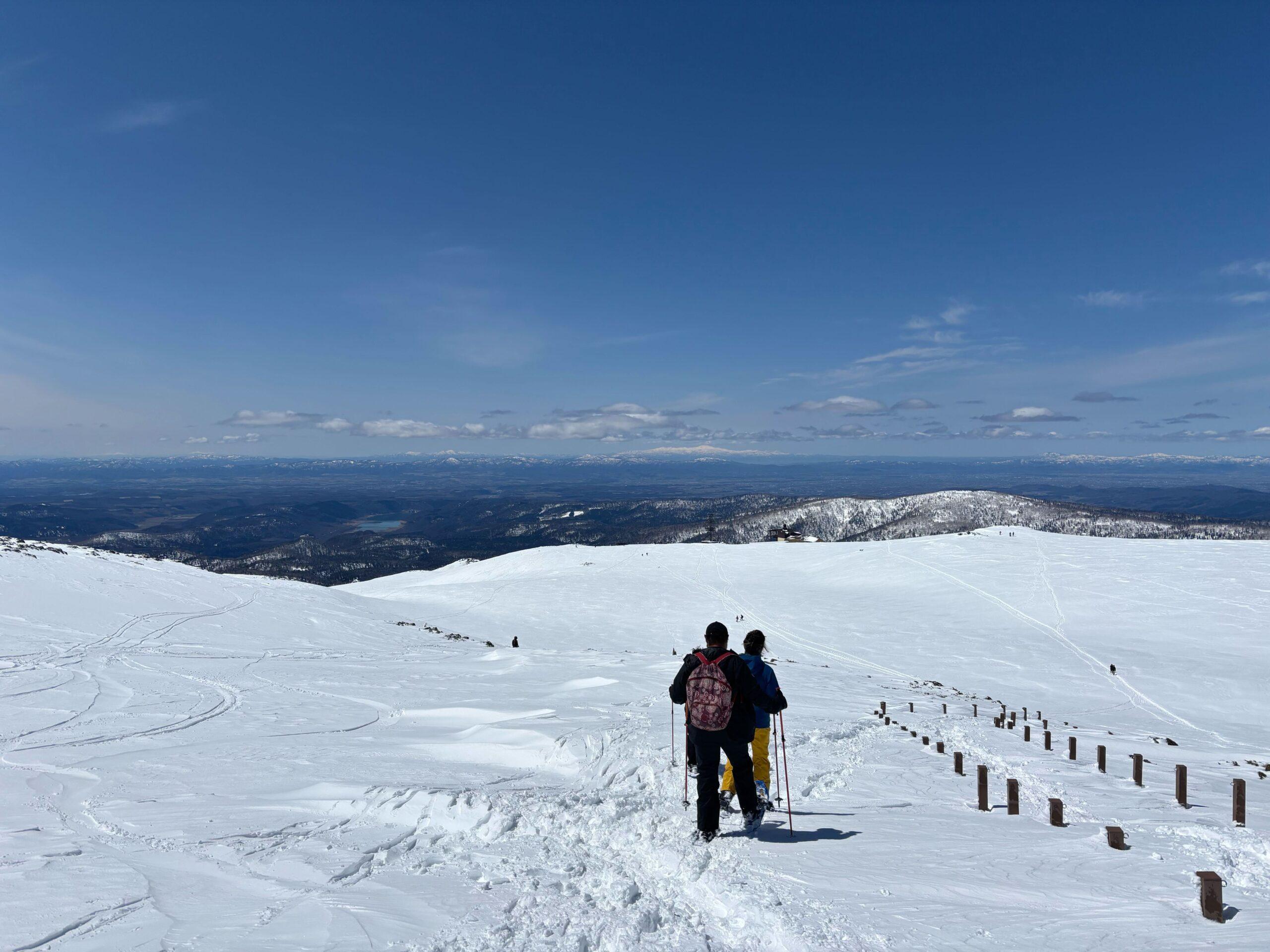 【大雪山‐旭岳】冬の旭岳姿見の池スノーシューガイドツアー